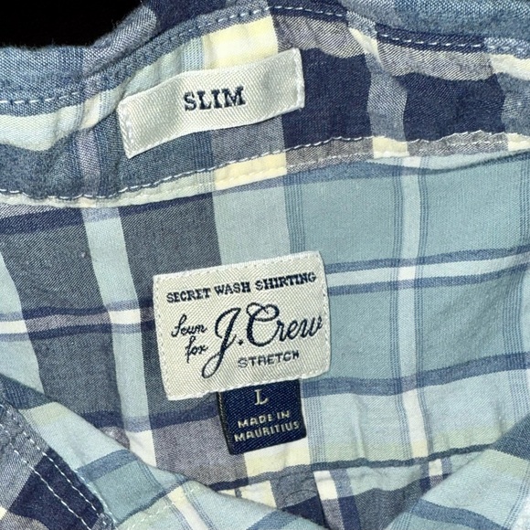 J Crew Plaid Button Up - Picture 3 of 3